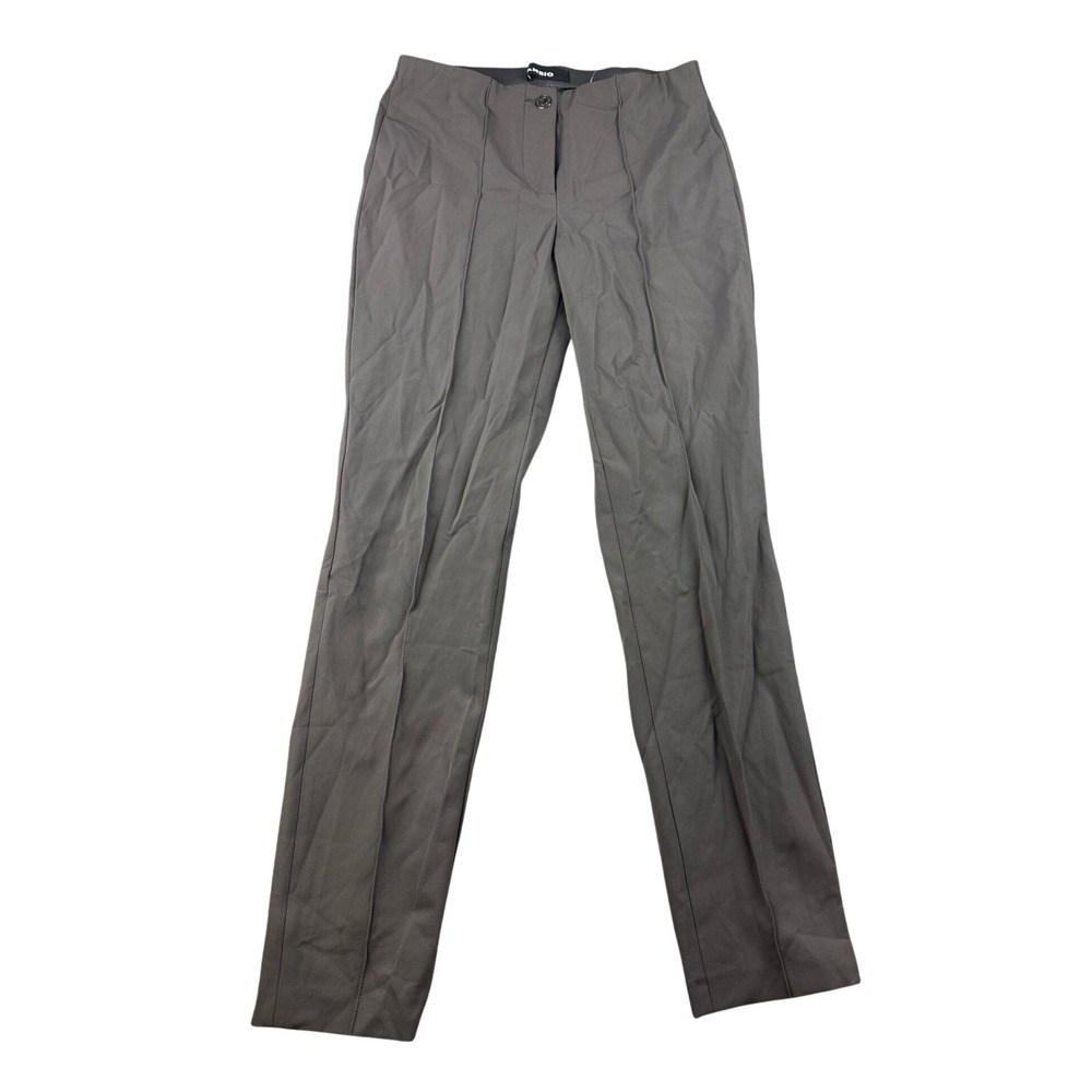 Cambio Ros Trousers Women 4 Gray‎ Slacks Stretch Workwear Office Utility Pants
